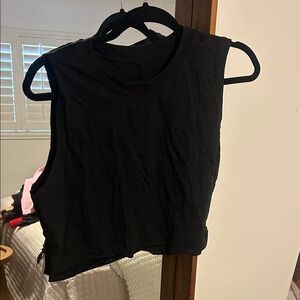 Black Lulu Tank Top